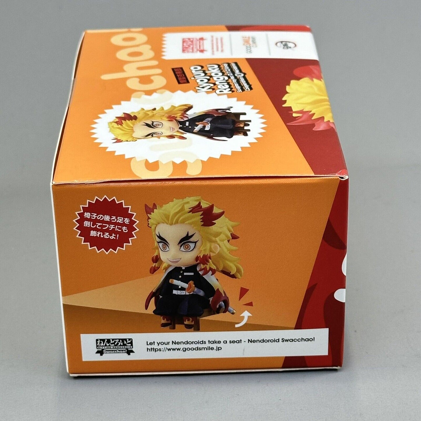 Good Smile Company Demon Slayer Kyojuro Rengoku Nendoroid Swacchao Action Figure