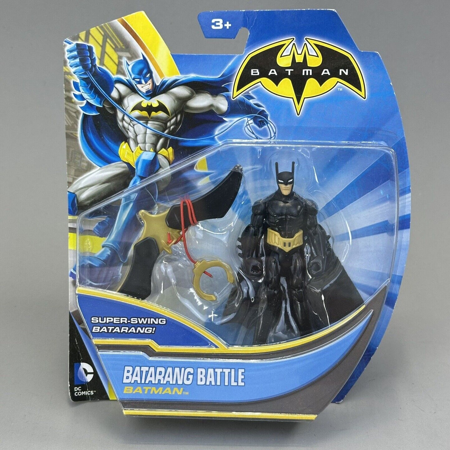 Mattel DC Beware the Batman Batarang Battle Batman 4" Action Figure 2013 Sealed