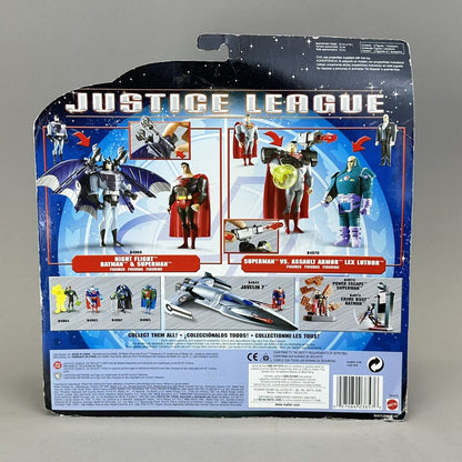 Mattel DC Justice League Superman vs. Assault Armor Lex Luthor 4.75" Figure 2-Pk