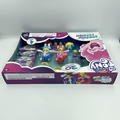 My Little Pony Smashin Fashion Pinkie Pie and DJ Pon-3 Pony Life 30 Pcs. New