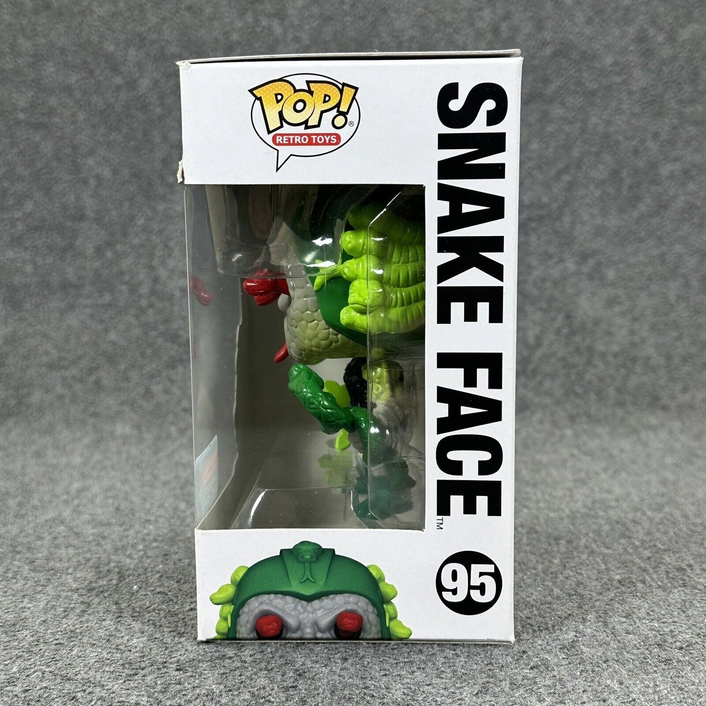 Funko Pop Masters Of The Universe Snake Face #95 2021 Fall Con Exclusive Damage