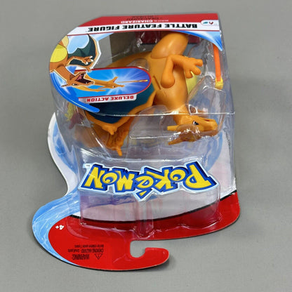 Pokémon Charizard Battle Feature Figure Deluxe 4" Action Figure Jazwares - New