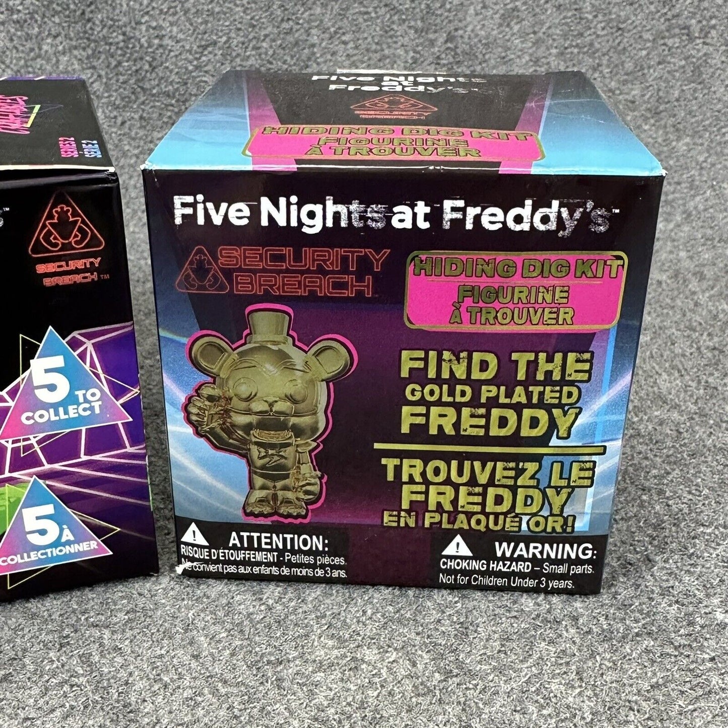 Five Nights at Freddy's Mini Security Breach Craftables Series 2 & Hiding Kit