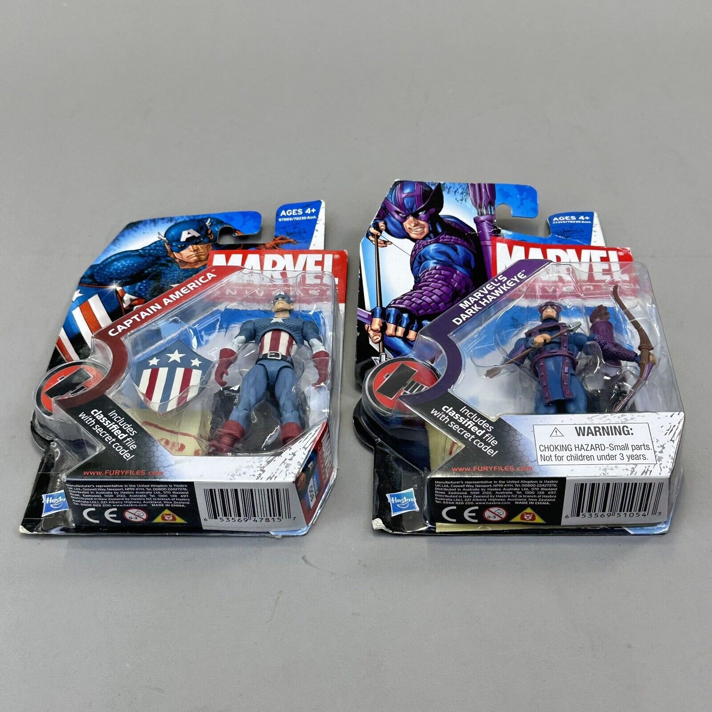 Hasbro Marvel Universe Captain America & Hawkeye 3.75” Action Figure - Sealed