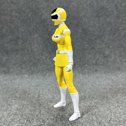 Power Rangers Space Yellow Ranger Legacy 6.5" Action Figure MMPR Morphin