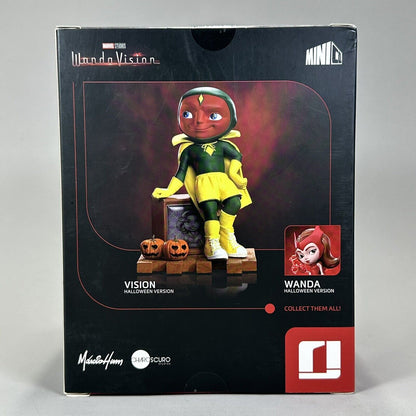 MiniCo Iron Studios Vision Halloween Version Wandavision 5.5" Vinyl Figure - New