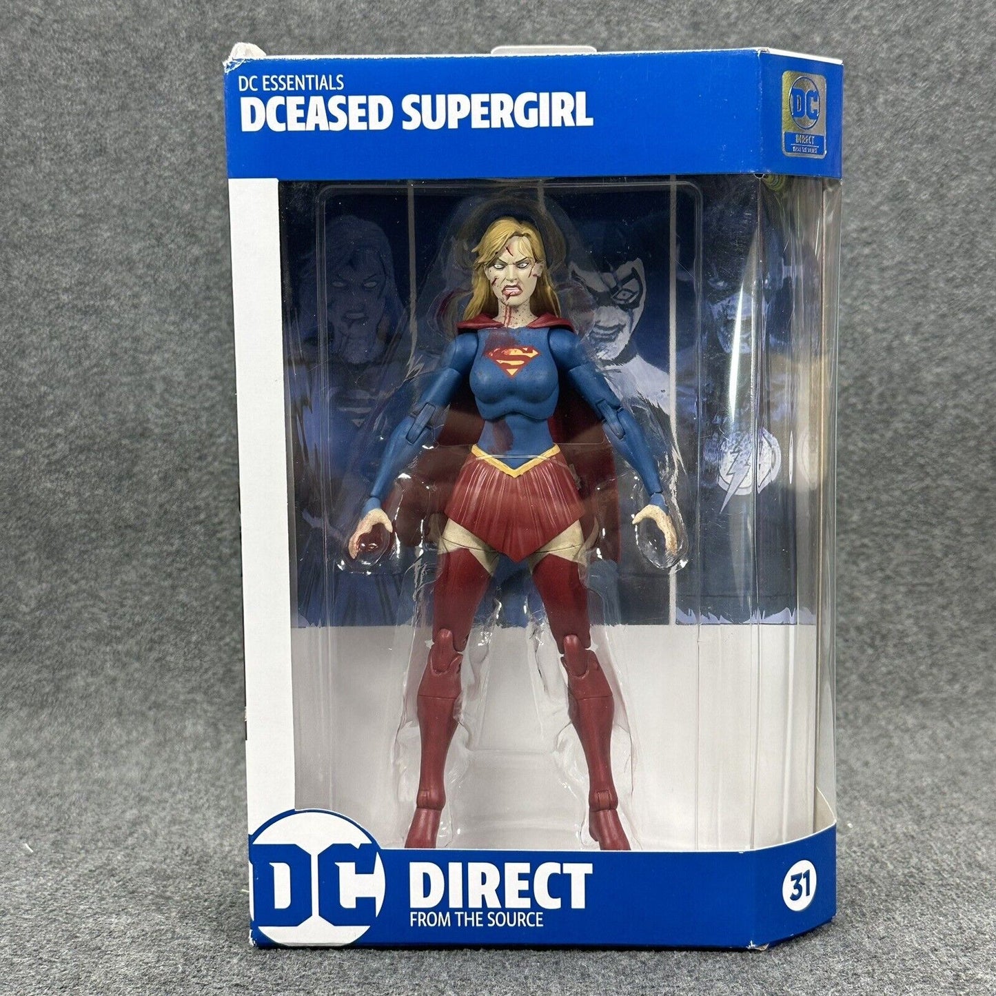 DC Direct DCeased Supergirl Harley Quinn Batgirl Deathstroke Nightwing Lot of 5