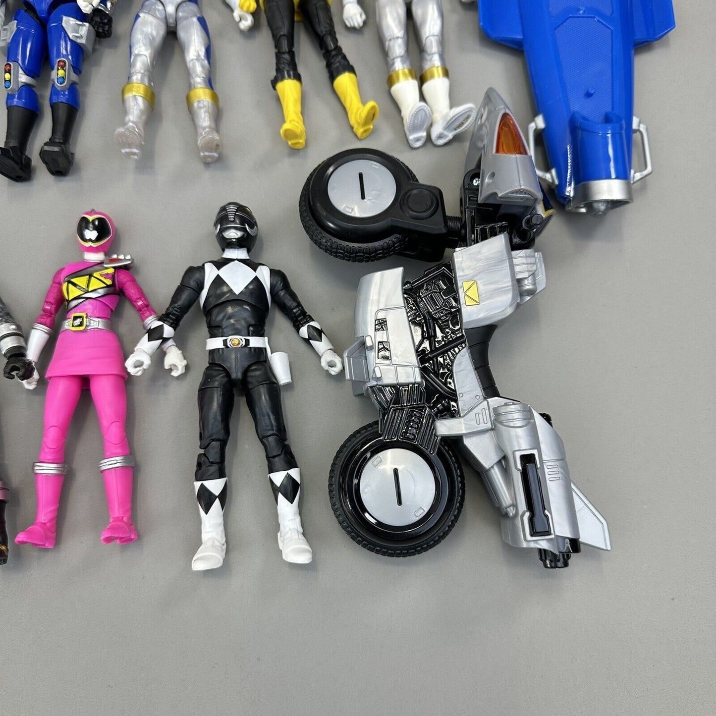 Lot of 13 Power Rangers Lightning Collection 6" Action Figures with Accessories