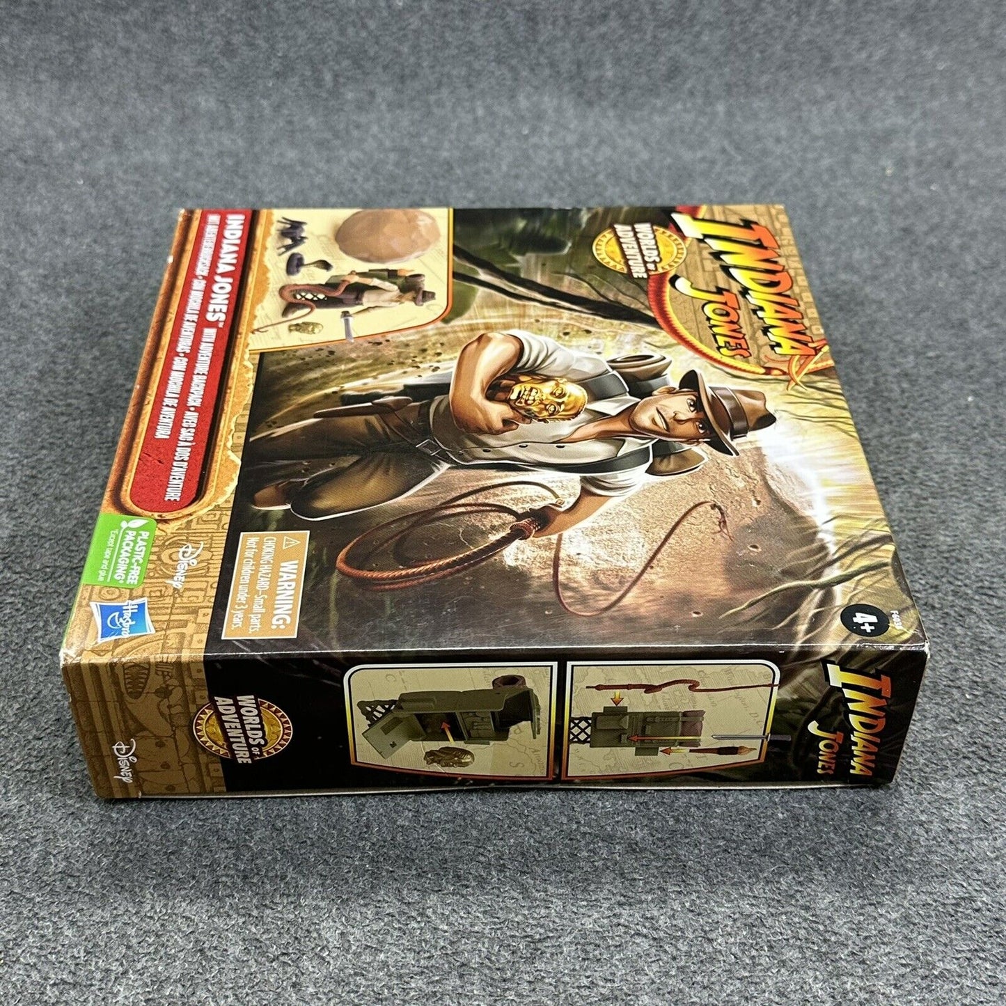 Indiana Jones Worlds Of Adventure w/ Adventure Backpack 2.5" Action Figure Set