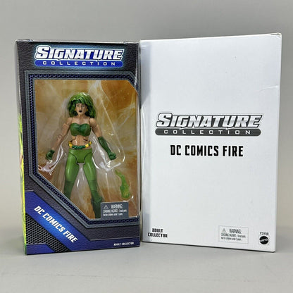 Matty Collector DC Comics Fire Signature Collection 6" Action Figure - New