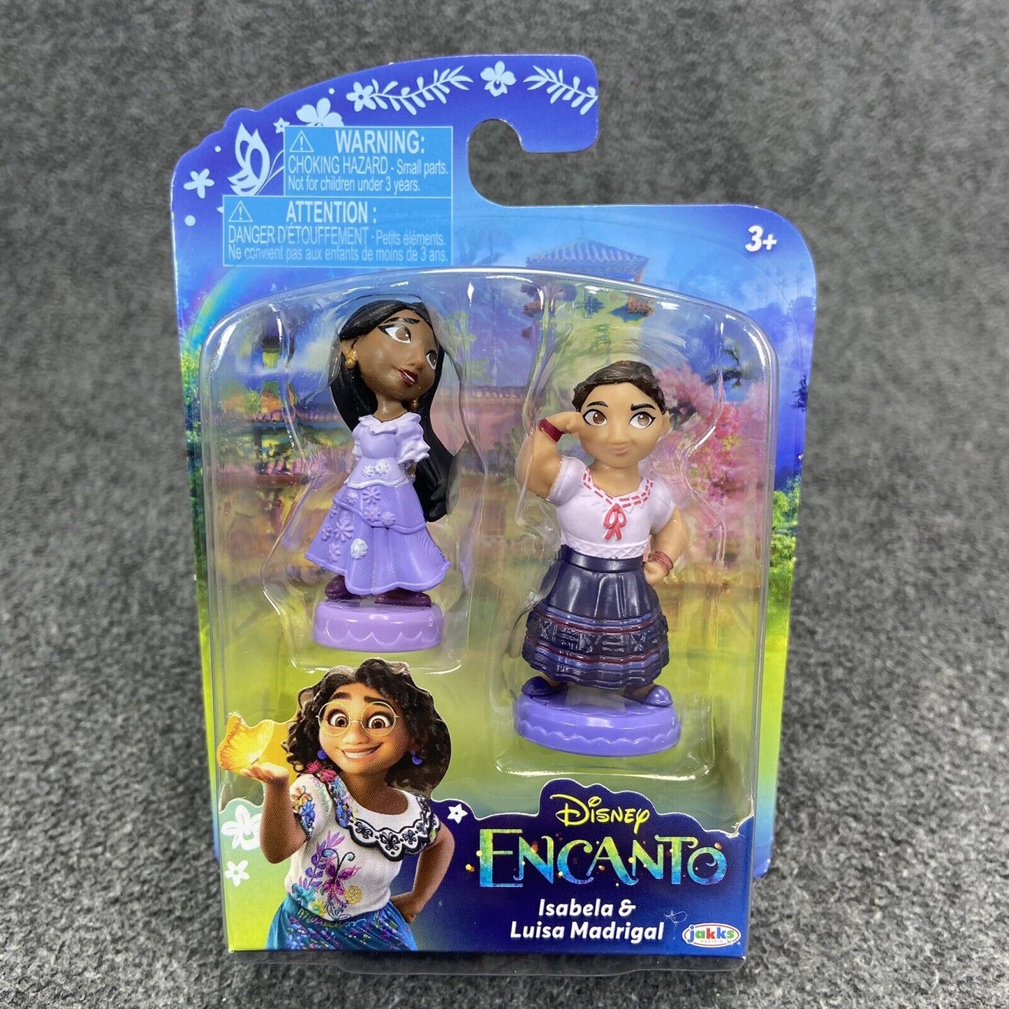 Disney Encanto Isabela & Luisa Madrigal 2" Figures 2-Pack - Jakks - Brand New