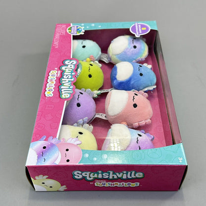 Squishmallows Squishville Axolotl Squad 2" Plush Limited 8-Pk Set - Brand New