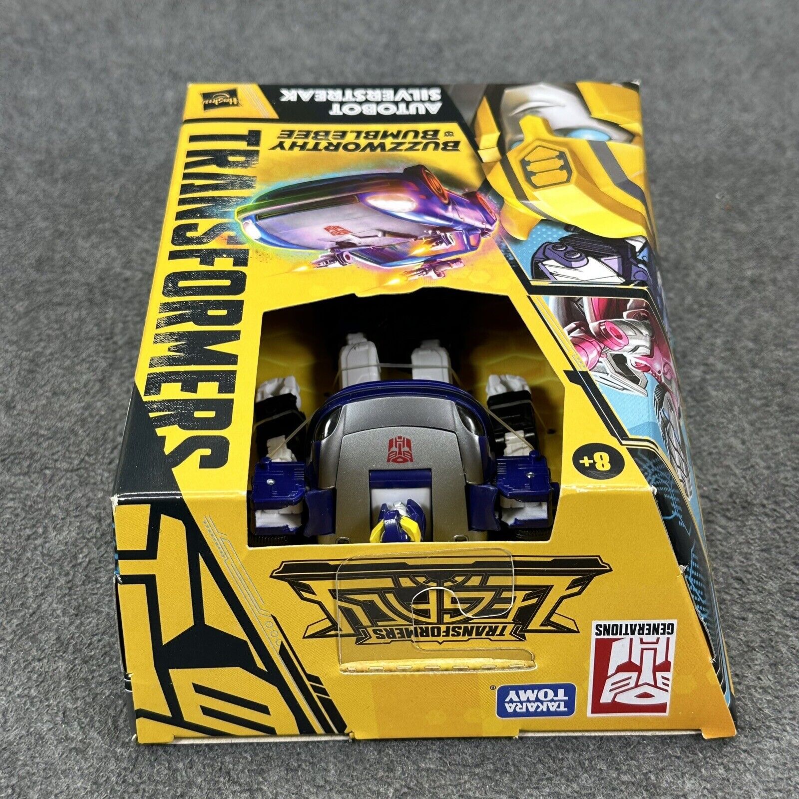 Transformers Legacy Buzzworthy Bumblebee Autobot Silverstreak 5" Action Figure