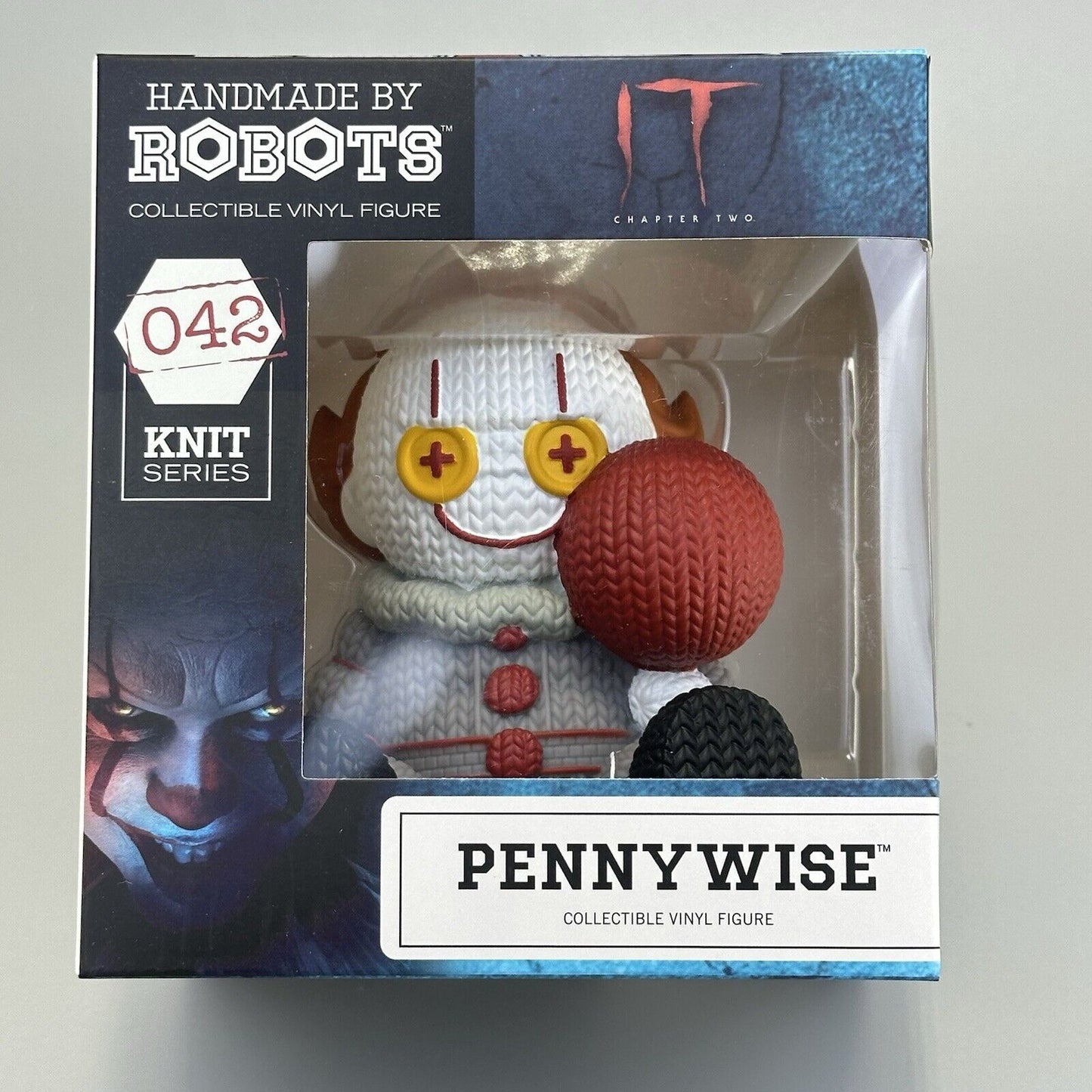 Handmade by Robots IT (2017) Pennywise 5" Vinyl Figure #025 - Brand New