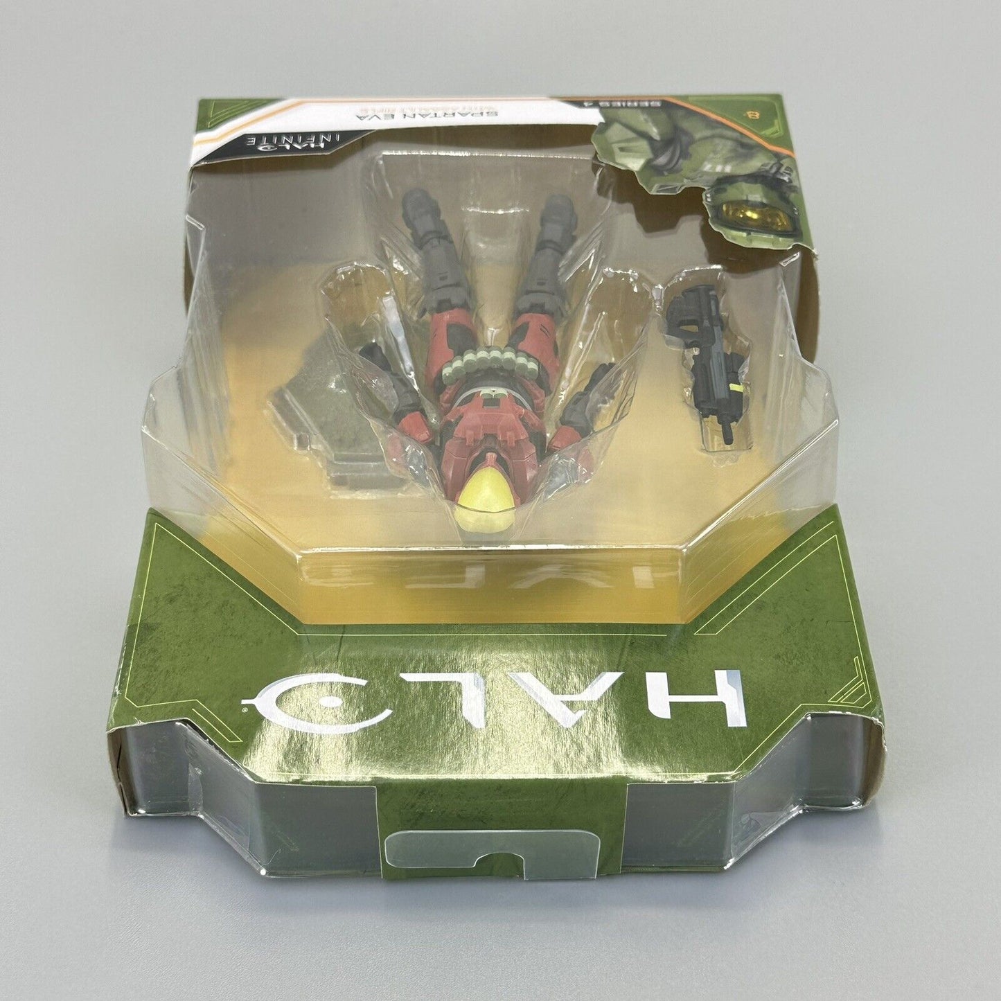 Halo Infinite Spartan EVA 4" Action Figure with Assault Rifle - Brand New