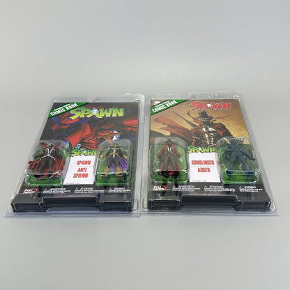 McFarlane Page Punchers 3" Figure 2-Pks Spawn vs. Anti-Spawn & Gunslinger Spawn