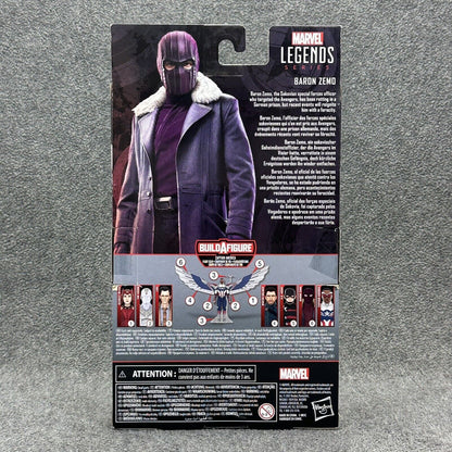 Marvel Legends Baron Zemo Falcon and the Winter Soldier 6" Action Figure w/ BAF