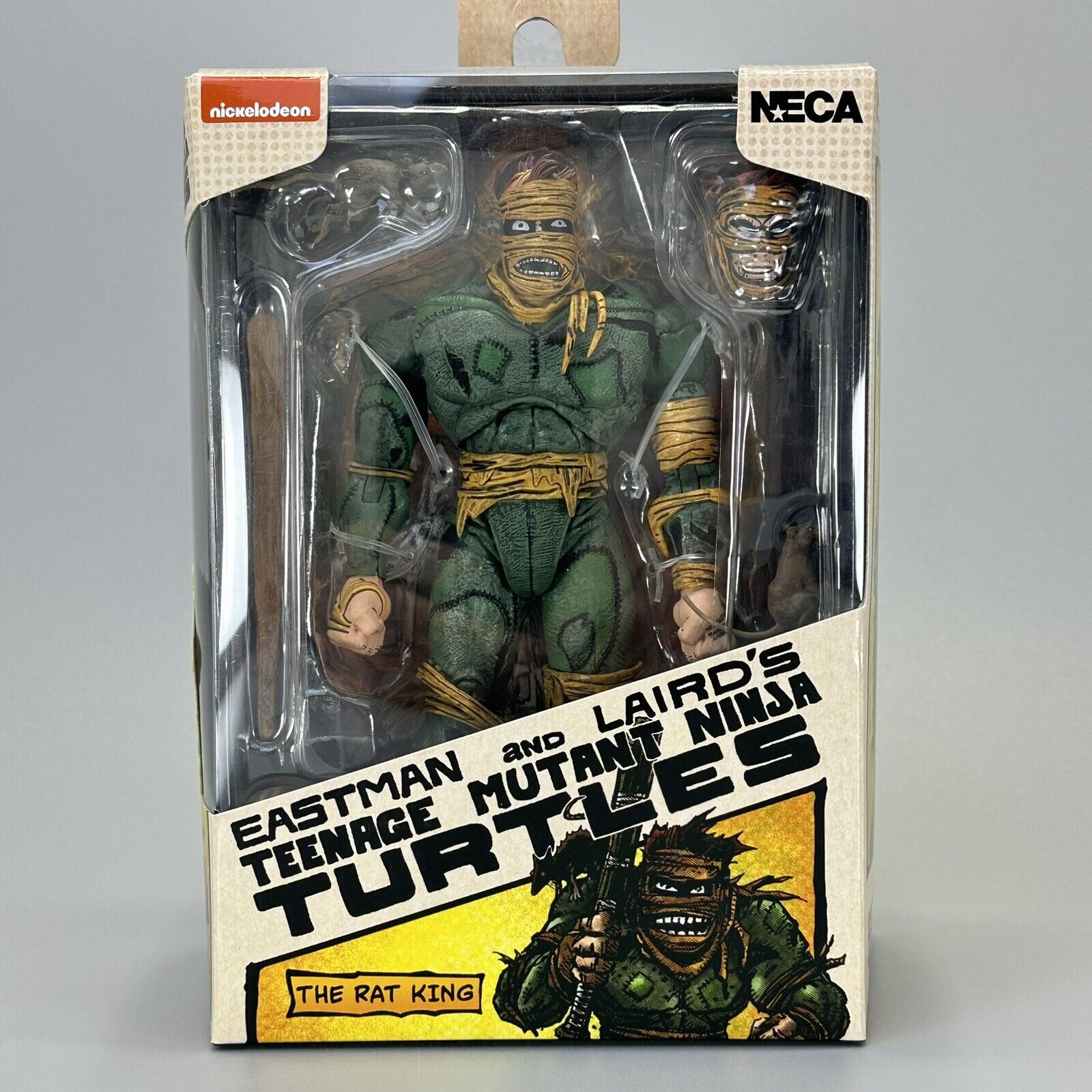 NECA Teenage Mutant Ninja Turtles Mirage Comics Rat King 7" Scale Action Figure