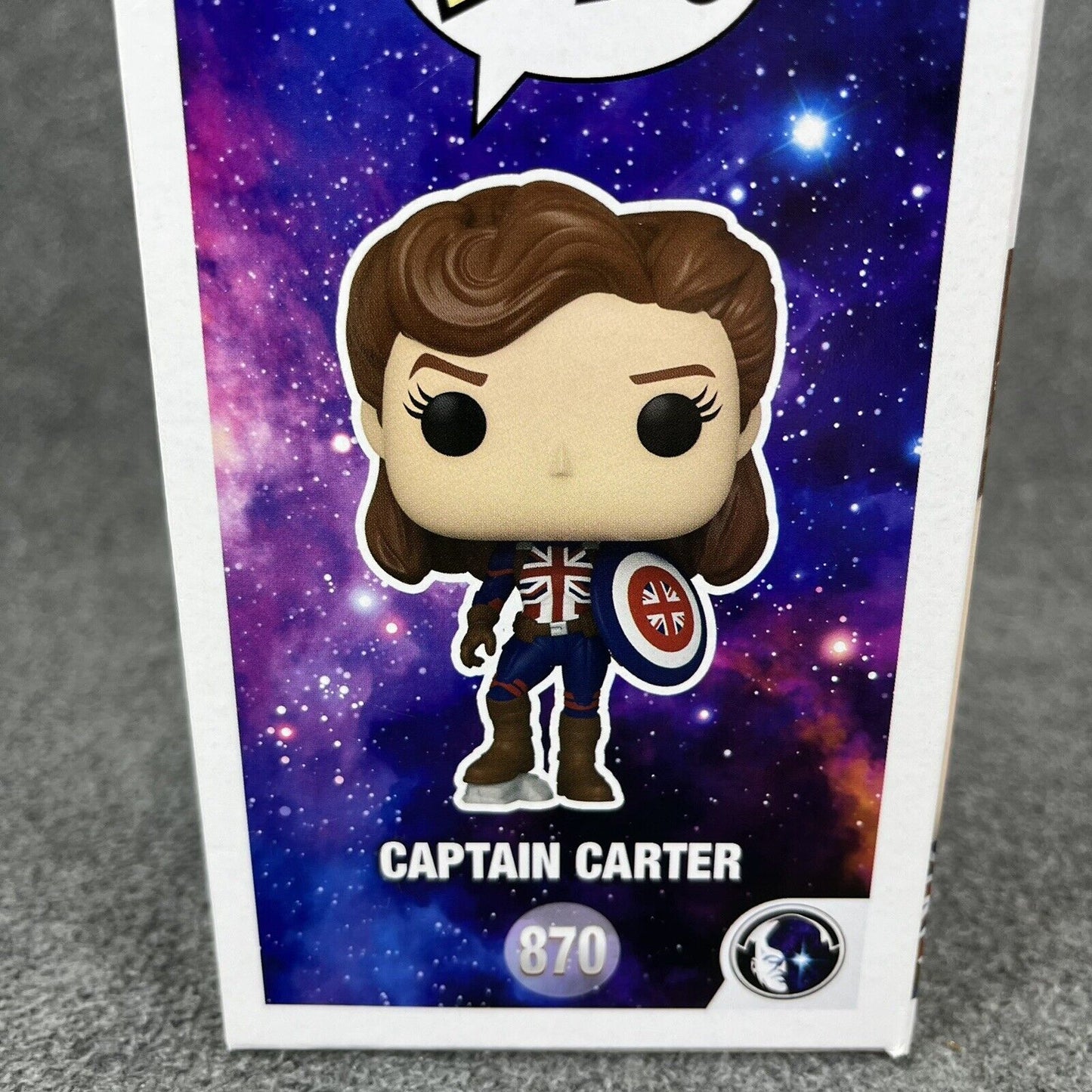 Funko Pop! TV: What If...? - Captain Carter Vinyl Figure Exclusive - Brand New