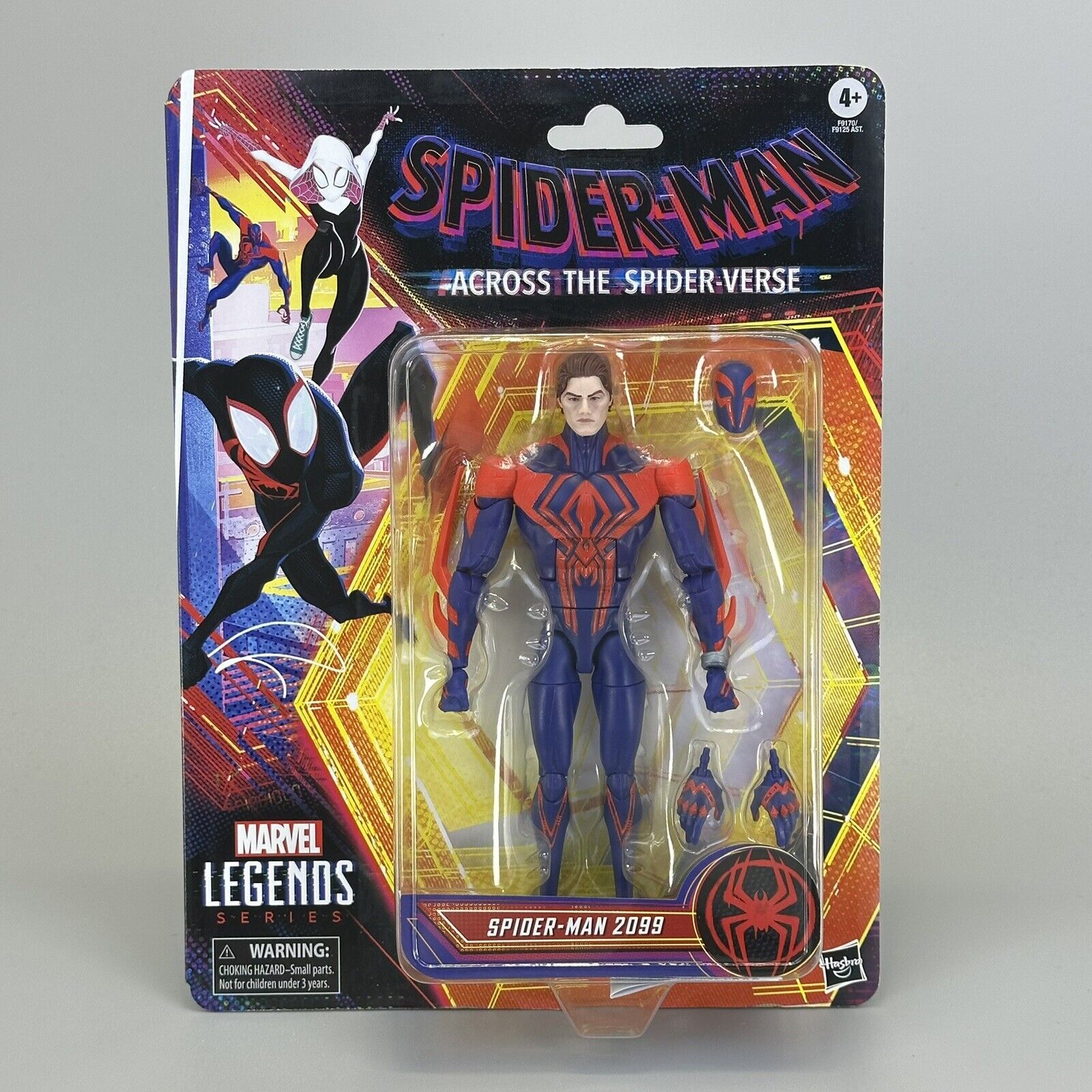 Marvel Legends Spider-Man Across the Spider-Verse Spider-Man 2099 6" Figure New