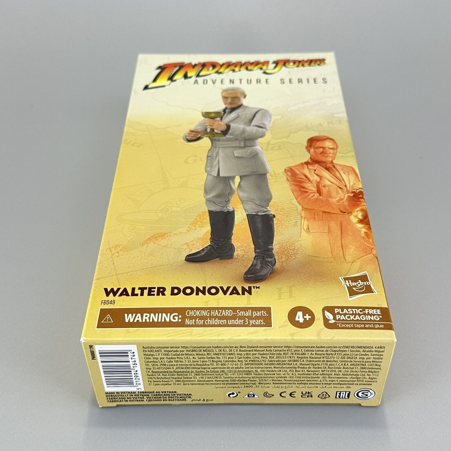 Indiana Jones Adventure Series The Last Crusade Walter Donovan 6" Action Figure