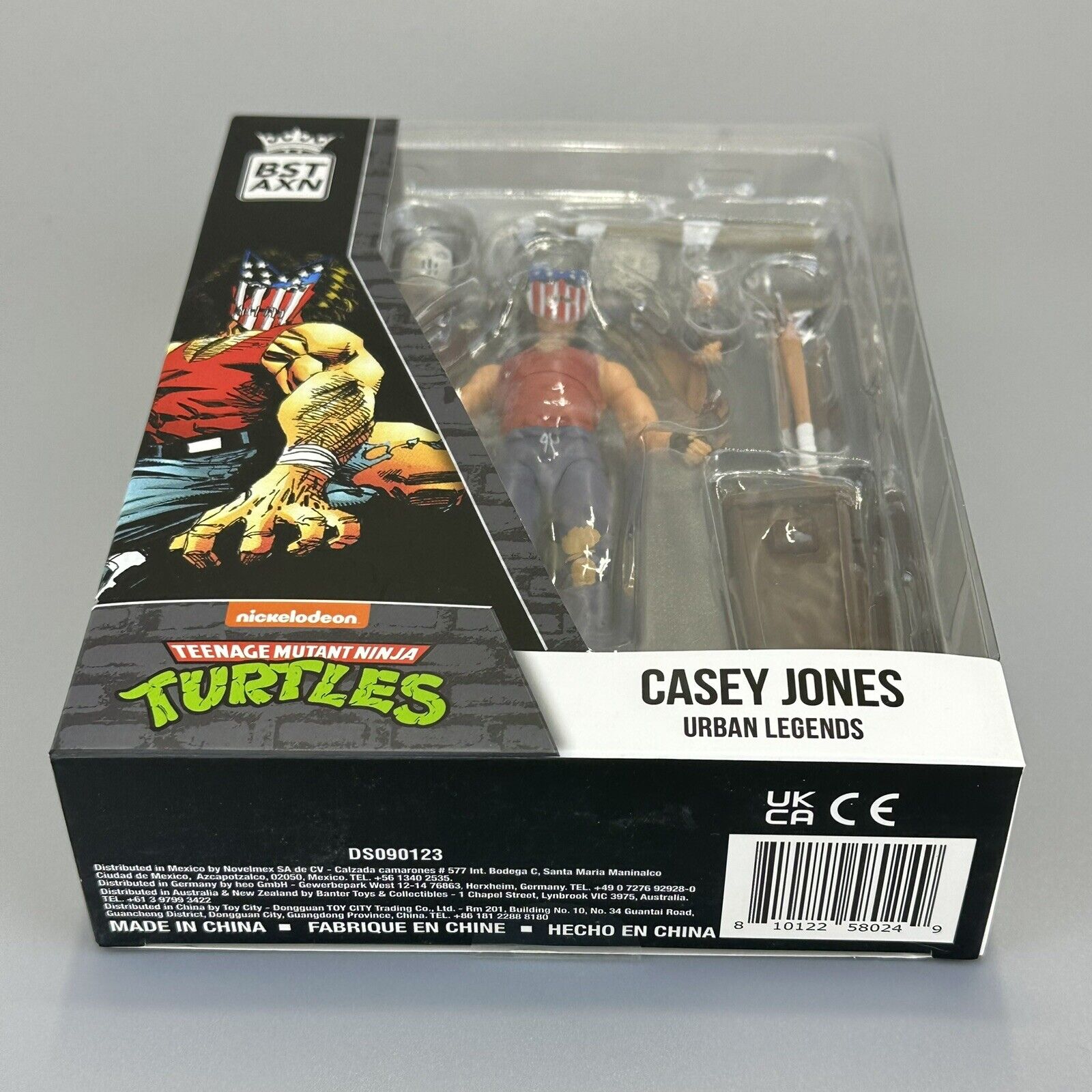 TMNT Casey Jones Urban Legends BST AXN 5" Action Figure with Accessories - New