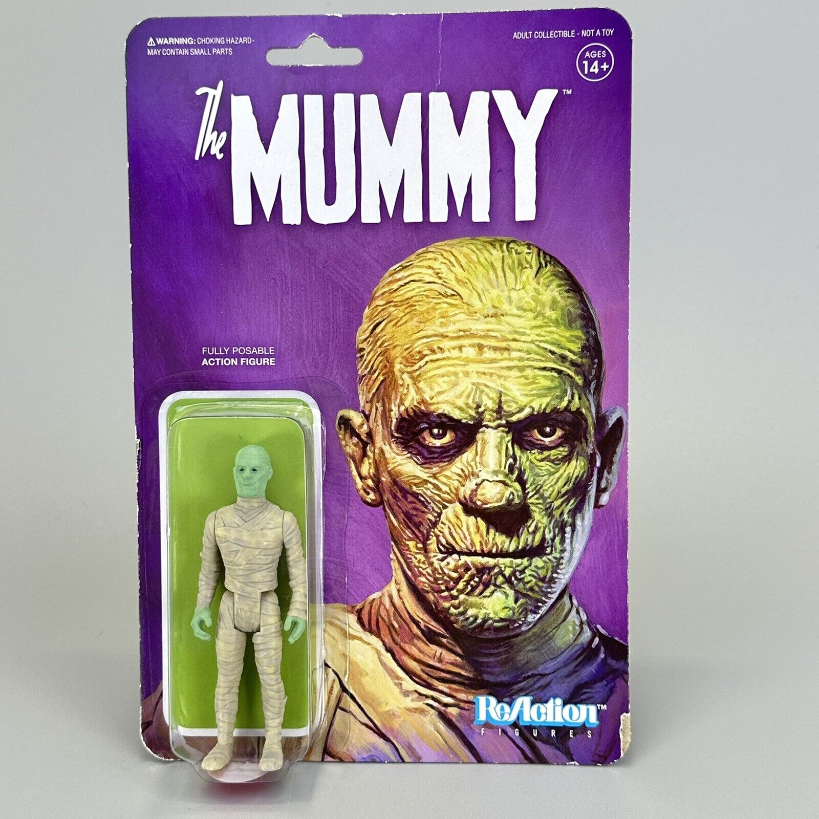 Super7 Universal Monsters The Mummy 3.75" ReAction Action Figure - Sealed