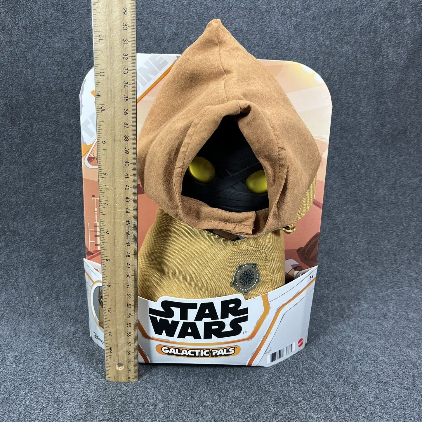 Star Wars Galactic Pals Baby Jawa 11" Plush Doll with Carrying Bag Mattel - New