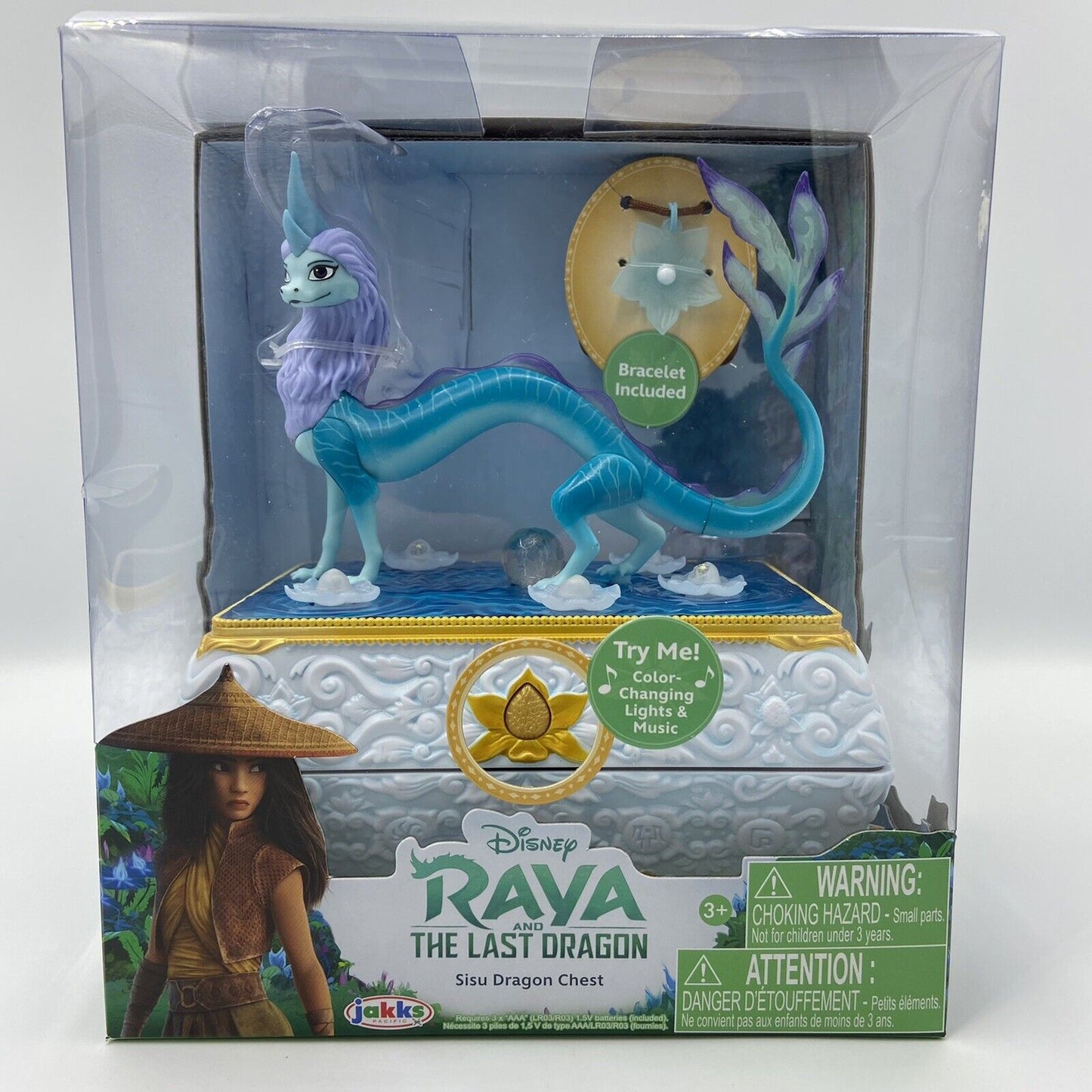 Disney's Raya and The Last Dragon Sisu Dragon Chest Jewelry Box - Brand New