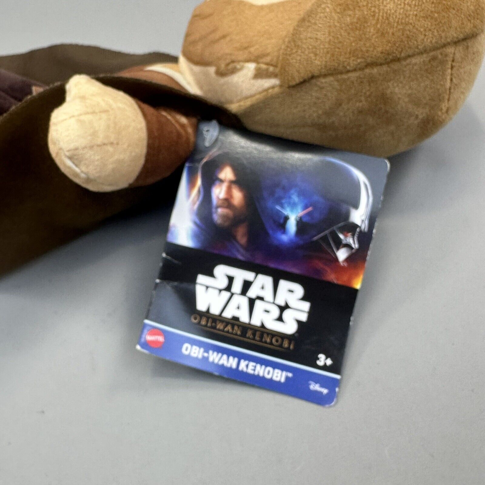 Star Wars Obi-Wan Kenobi Plush 9.5" Mattel - Brand New with Tag