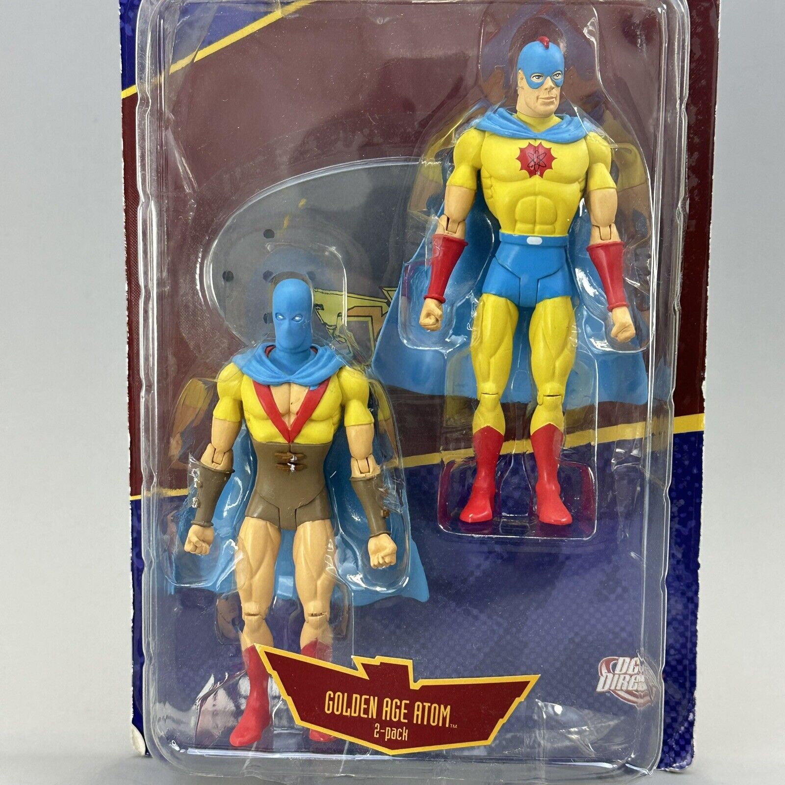 DC Direct JSA Series 1 Golden Age Atom 5" Action Figures 2-Pack 1:12 Scale