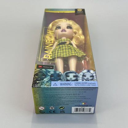 Rainbow High "Sheryl Meyer" Yellow & Black Plaid Fashion Doll Series #3 New