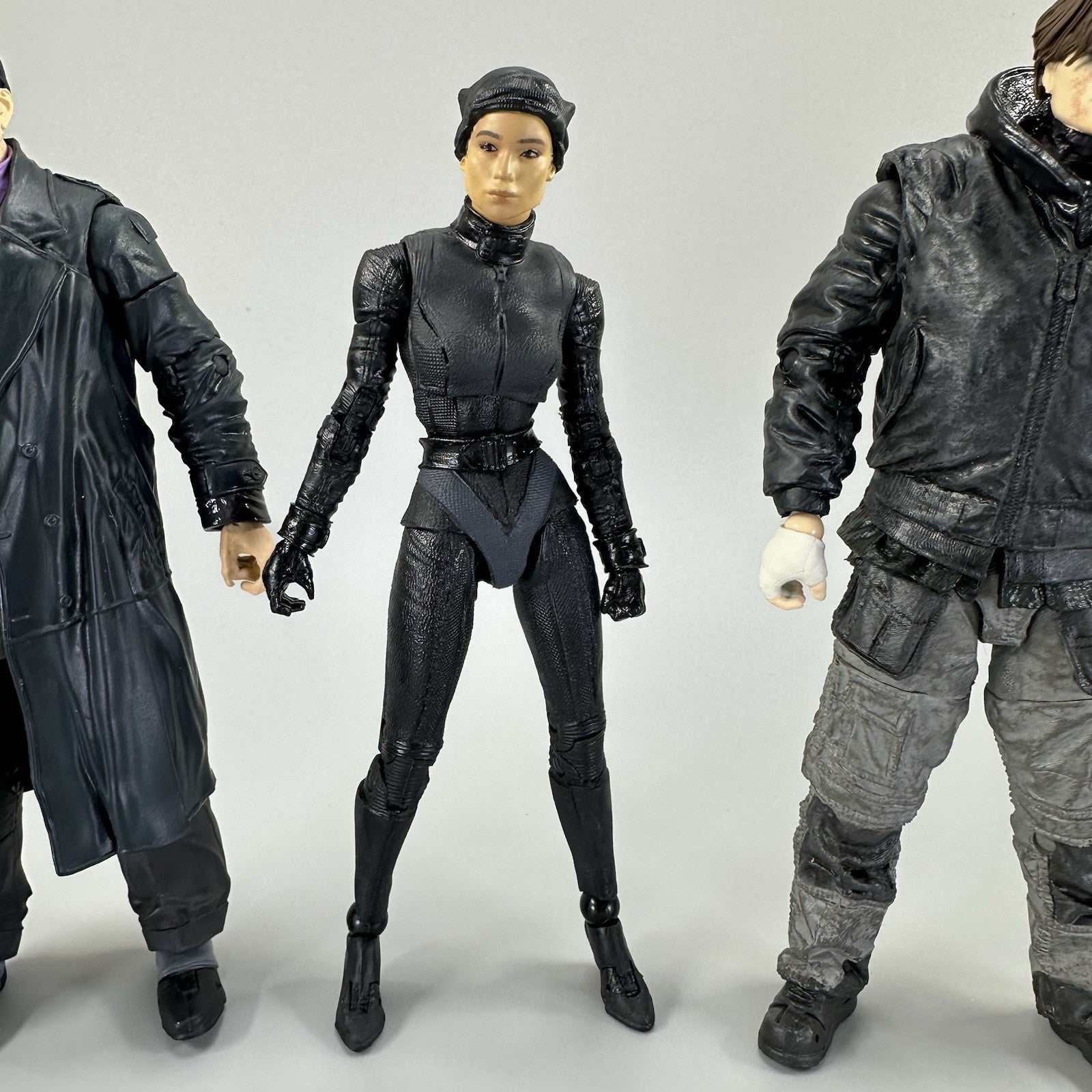 McFarlane DC Multiverse The Batman Penguin Catwoman & Bruce Wayne 7" Figures Lot