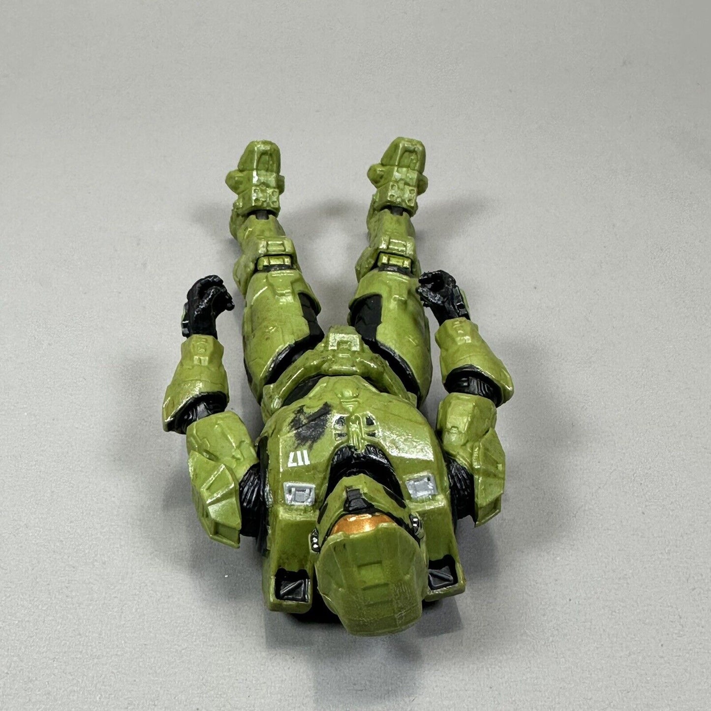 World of Halo Master Chief 4.5" Action Figure w/ SPNKr Rocket Launcher and Base