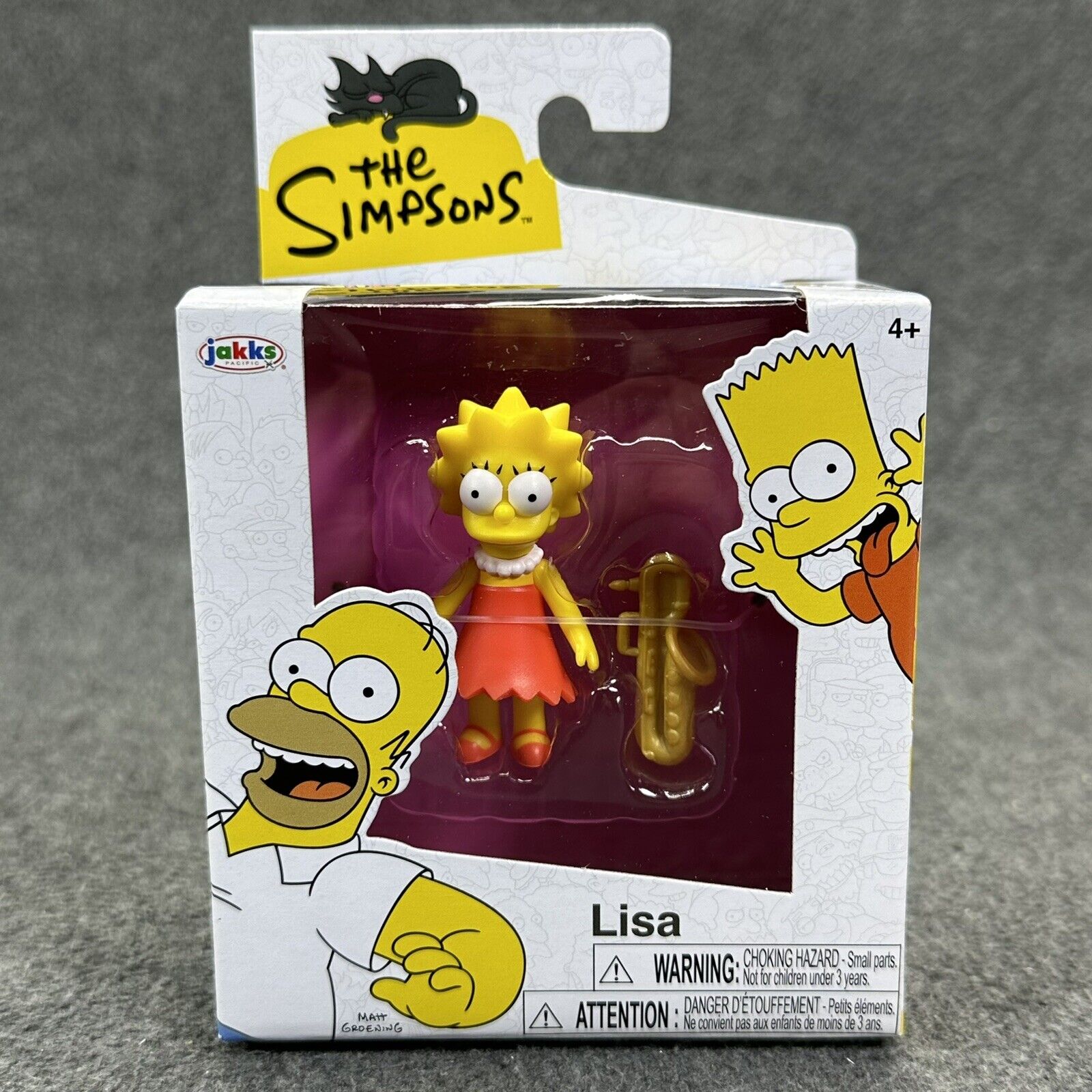 The Simpsons Bundle Homer Bart Lisa Ned Chief Wiggum 2.5" Figures Full Set Jakks