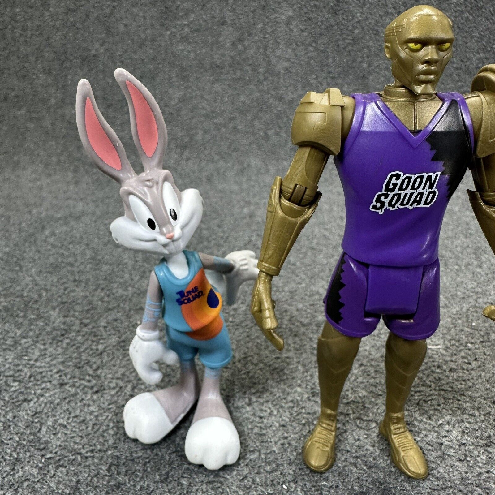 Space Jam Tune Squad 5" Action Figures LeBron Bugs Bunny Lola & Gold Chronos