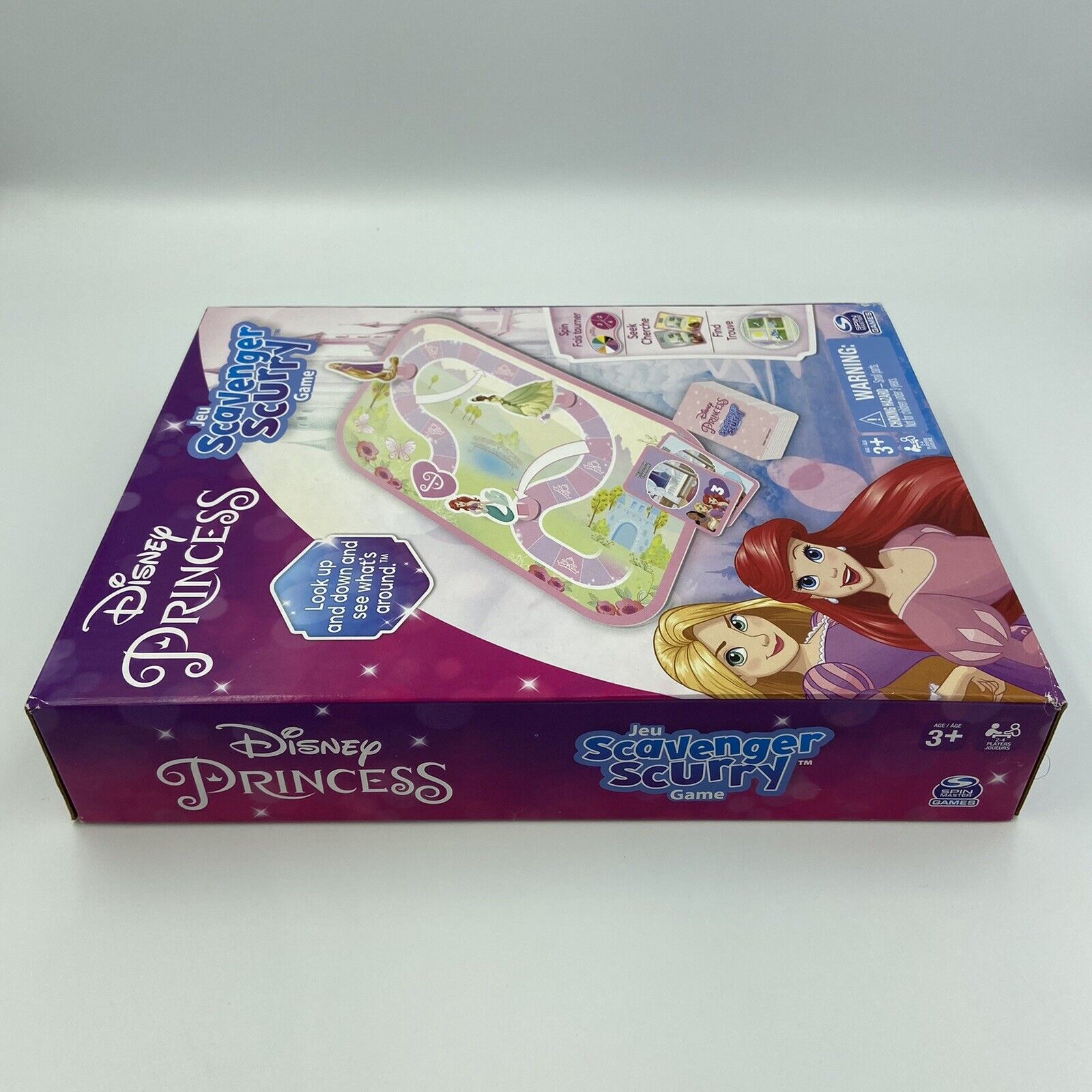 Disney Princess Jeu Scavenger Scurry Game Seek & Find - Spin Master - New