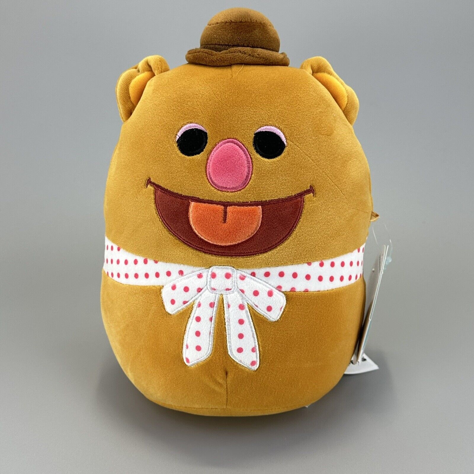 Squishmallows Disney The Muppets Fozzie Bear 8" Plush - Brand New with Tag