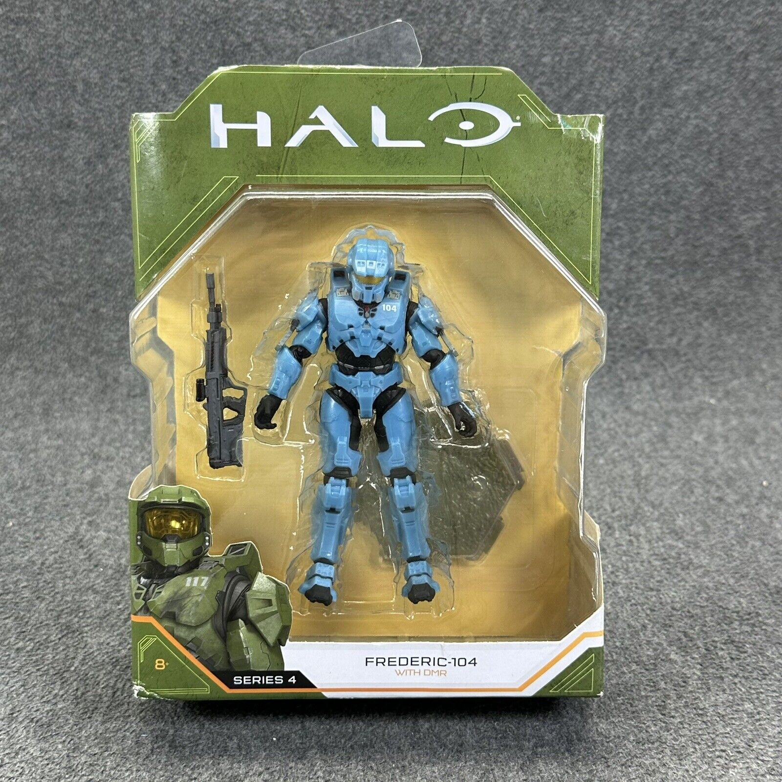 Halo Series 3-4 Master Chief Escharum Spartan Eva Grunts & Frederic 5" Figures