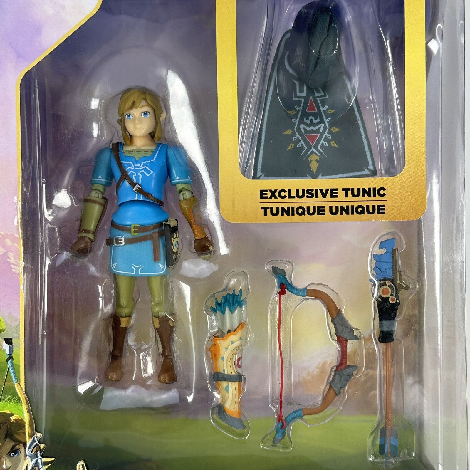 The Legend of Zelda Breath of the Wild Link 4" Action Figure Jakks Pacific - New