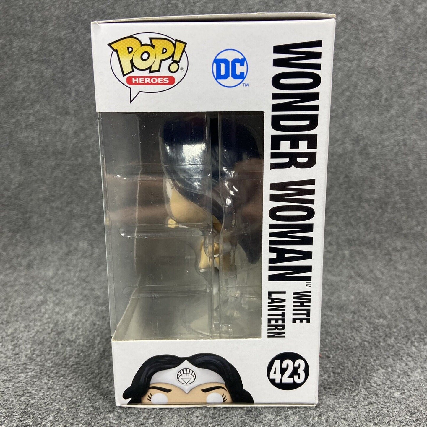 Funko Pop Heroes: Wonder Woman 80th White Lantern Wonder Woman 423 Vinyl Figure