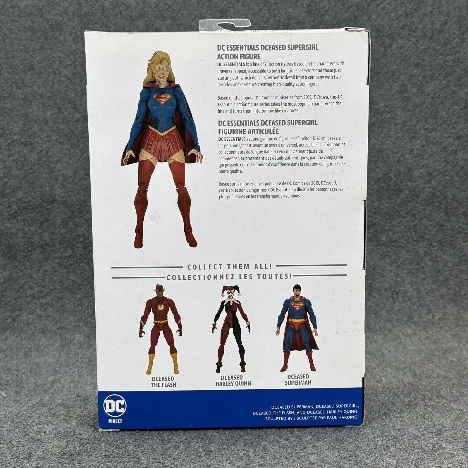 DC Direct DCeased Supergirl Harley Quinn Batgirl Deathstroke Nightwing Lot of 5