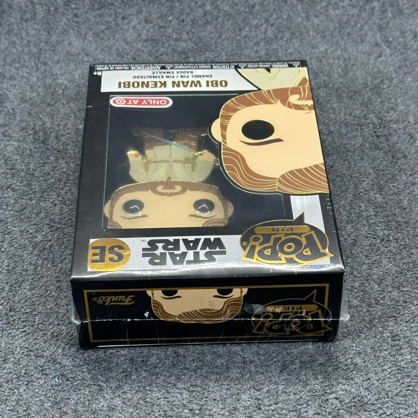 Funko POP! Pins: Disney Star Wars - Obi-Wan Kenobi SE 4'' Pin - Brand New