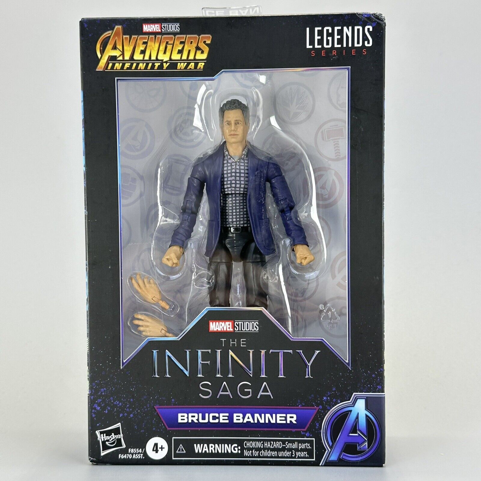 Marvel Legends Avengers Infinity Saga Bruce Banner 6" Action Figure - Sealed