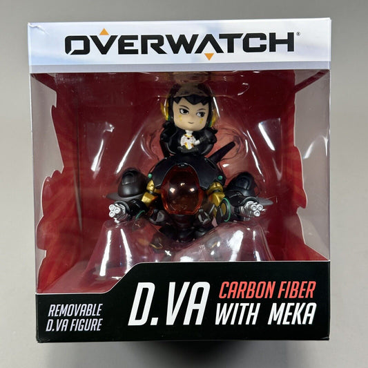 Blizzard Cute But Deadly Overwatch Carbon Fiber D.Va w/ Meka 3.5" Figure - New