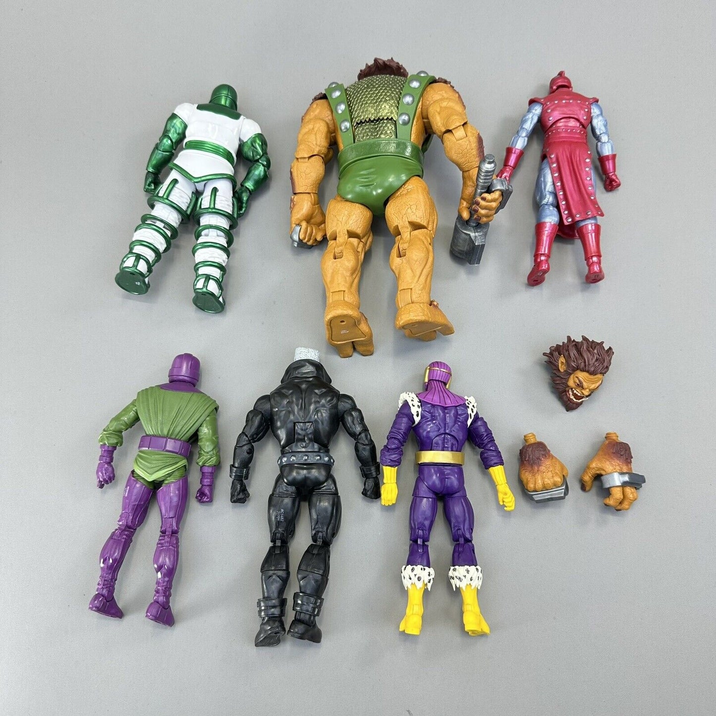 Lot of 6 Marvel Legends Villains 6" Action Figures Kang, Ulik, Baron Zemo & More