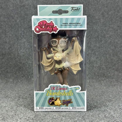 DC Comics Bombshells Batgirl (Sepia) Rock Candy Figure Vinyl Figure - IOB