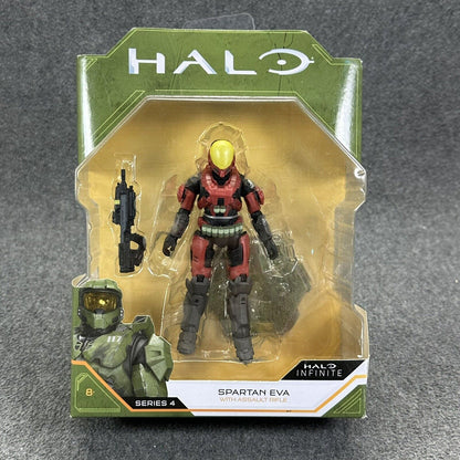 Halo Series 3-4 Master Chief Escharum Spartan Eva Grunts & Frederic 5" Figures