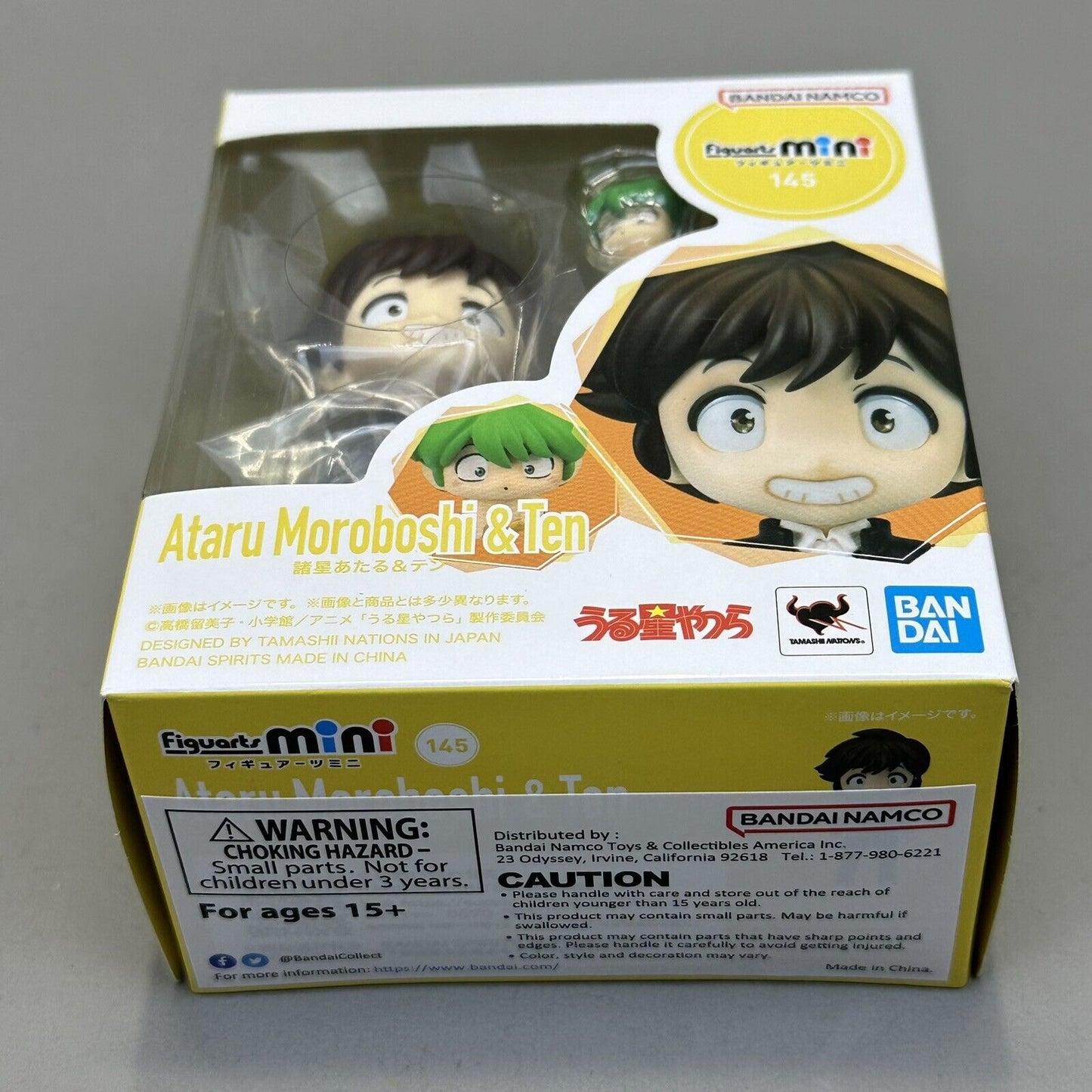 Ataru Moroboshi & Ten "Urusei Yatsura" Figuarts Mini Action Figure - Brand New