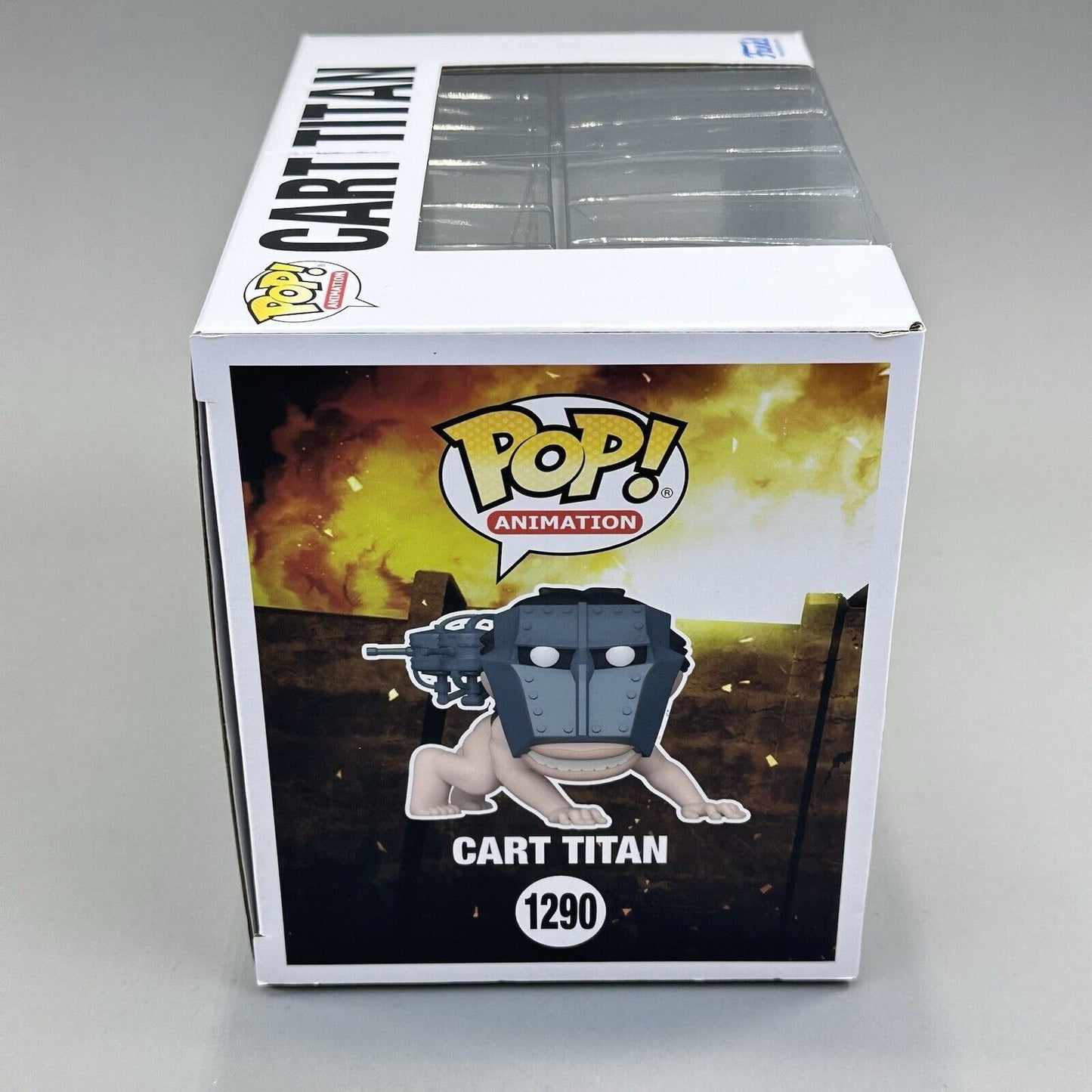 Funko Pop Super: Attack on Titan Cart Titan Special Edition #1290 Vinyl Figure